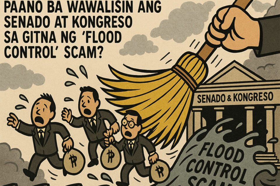Paano ba wawalisin ang Senado at Kongreso sa Gitna ng “Flood Control” Scam?